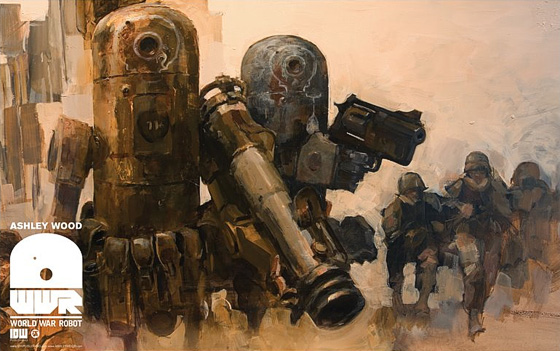 helloMuller Archive — WWR – World War Robot by Ashley Wood