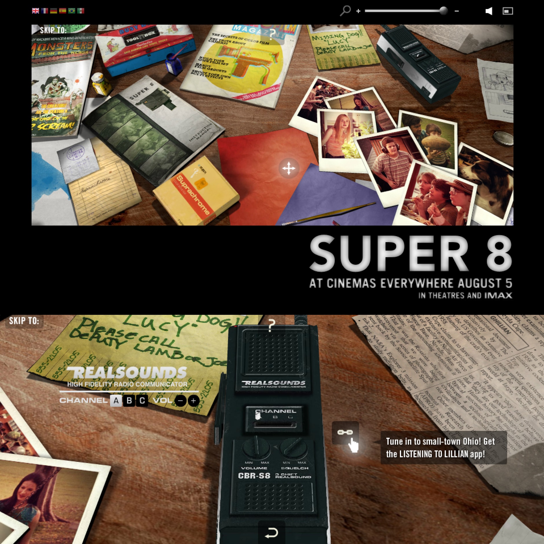 Super 8 film website