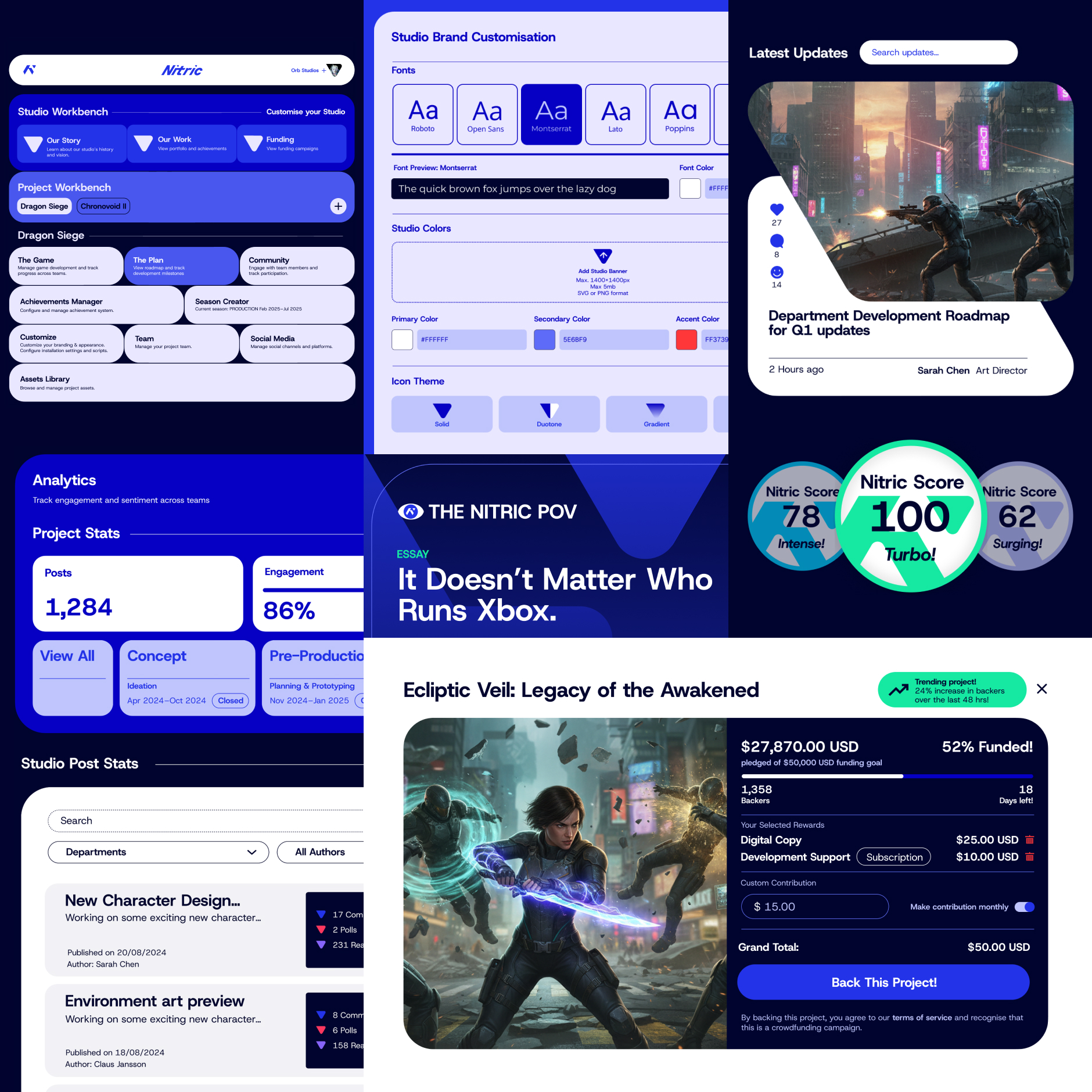 Nitric platform branding